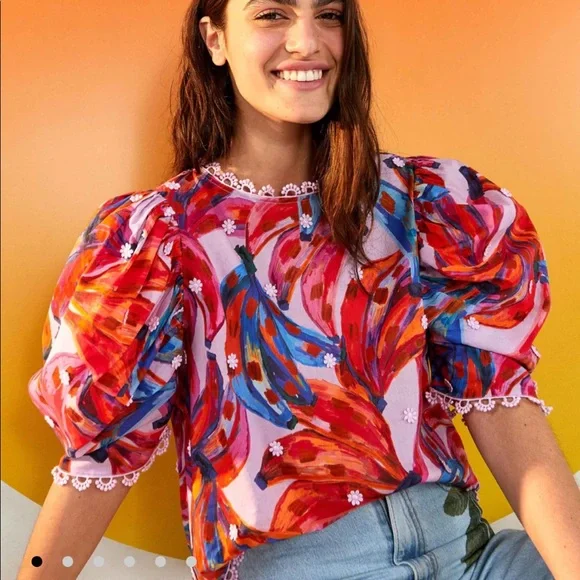 Farm Rio brand blouse - Picture 7 of 10